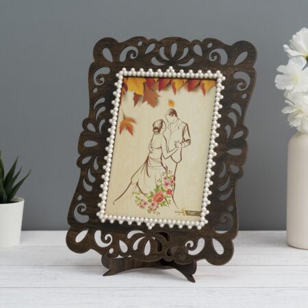 Laser Cut Wooden Photo Frame