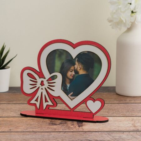 Red Heart Photo Frame