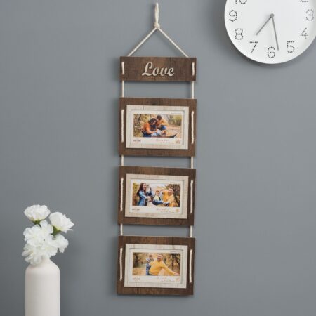 Wooden Photo Frame Wall Hanging