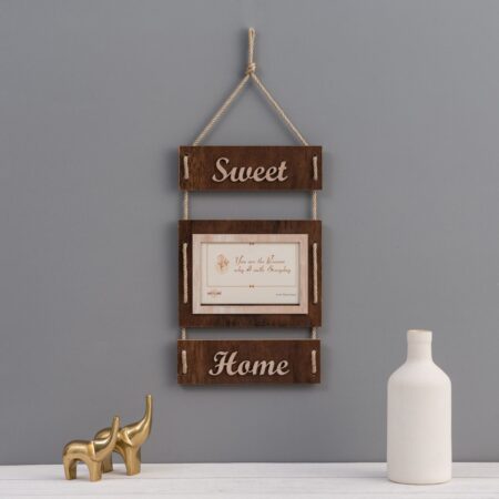 Sweet Home Wall Hanging- Photo Frame