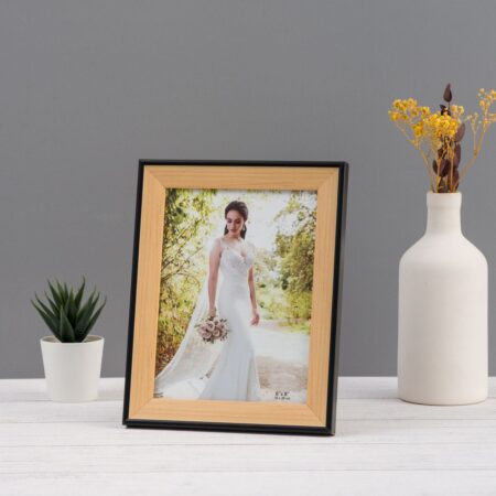 Black and Beige Photo Frame