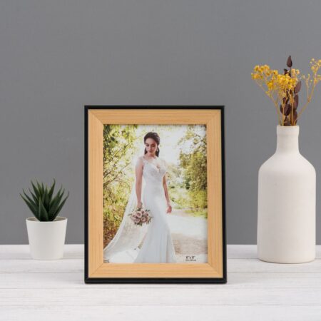 Black and Beige Photo Frame