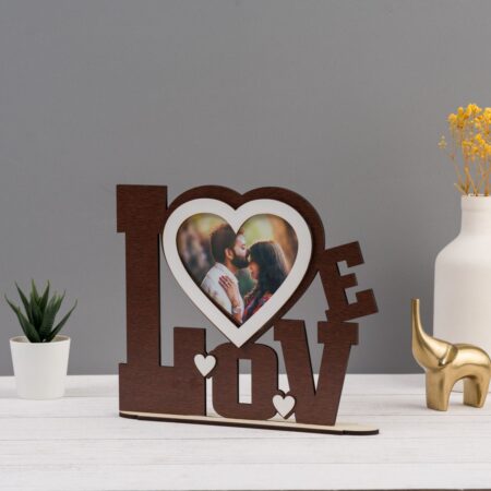 Love-Heart Photo Frame