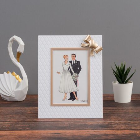 White Elegant- Photo Frame